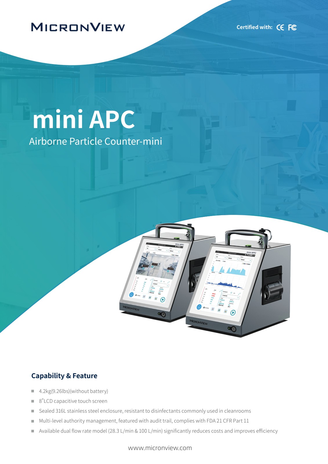 Particle Counters | REX Dynamics AB